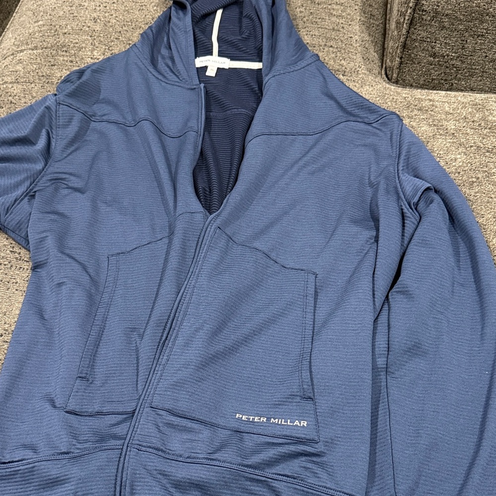 Peter Millar Blue Hoodie